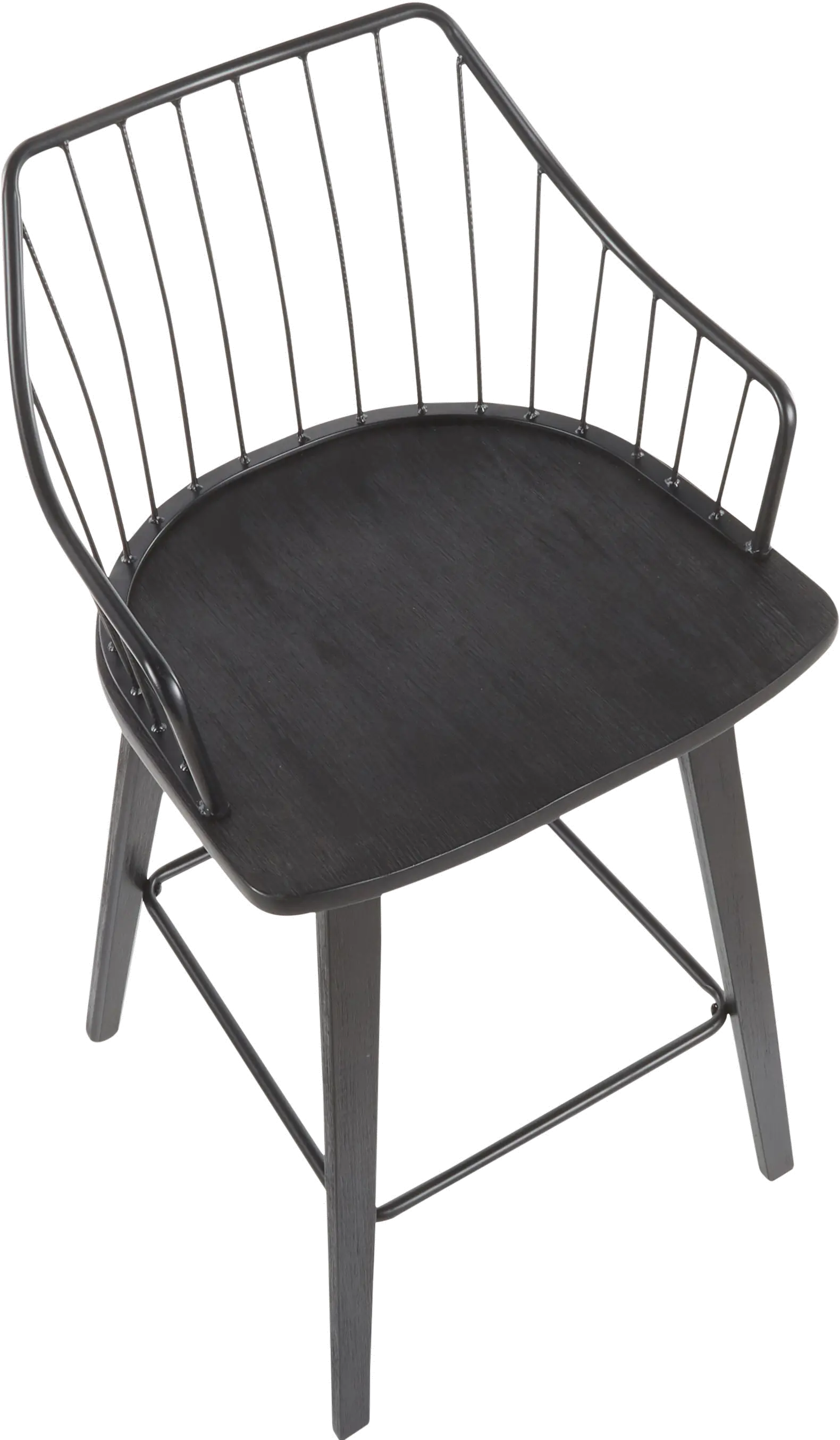 B26-WINSTN BKBK Winston Black Counter Stool-7