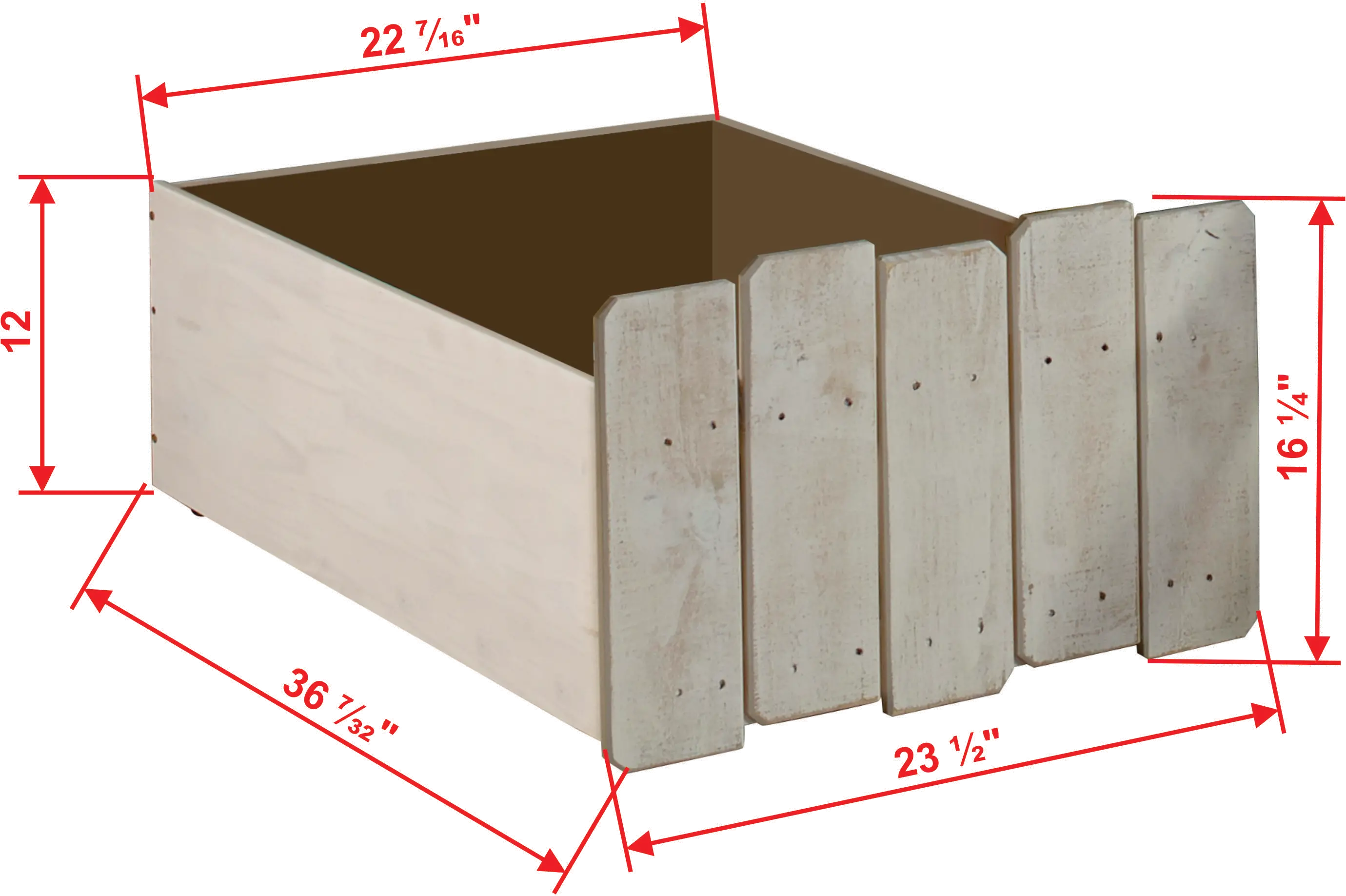 Rustic Sand Storage Drawers, Set of 2 - Treehouse-3