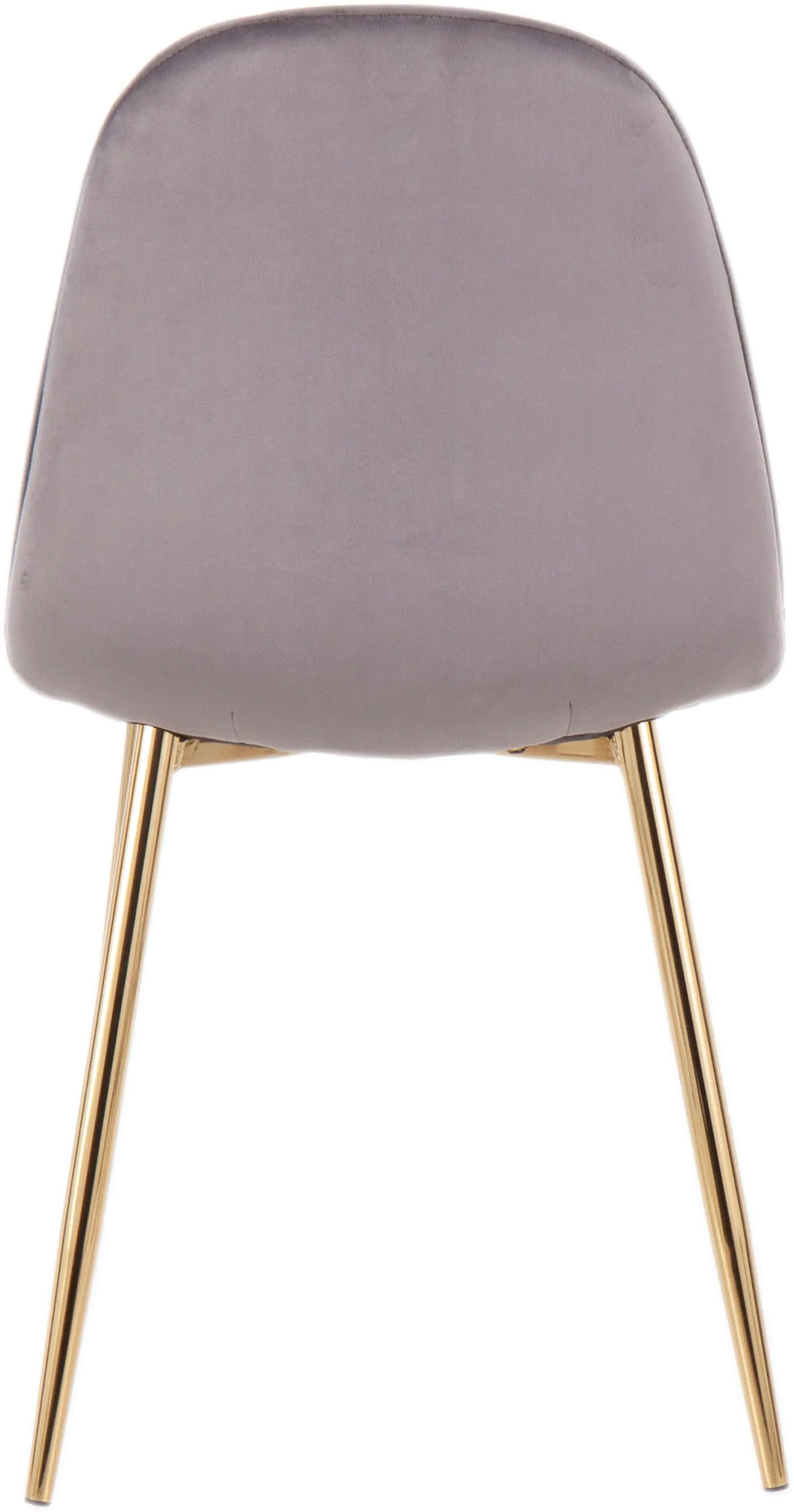 CH-PEBBLE AUVGY2 Contemporary Gray and Gold Dining Room Chair (Set of 2) - Pebble-4