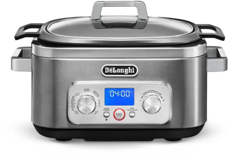 De'Longhi 5 in 1 Multi Cooker - Livenza, Stainless Steel