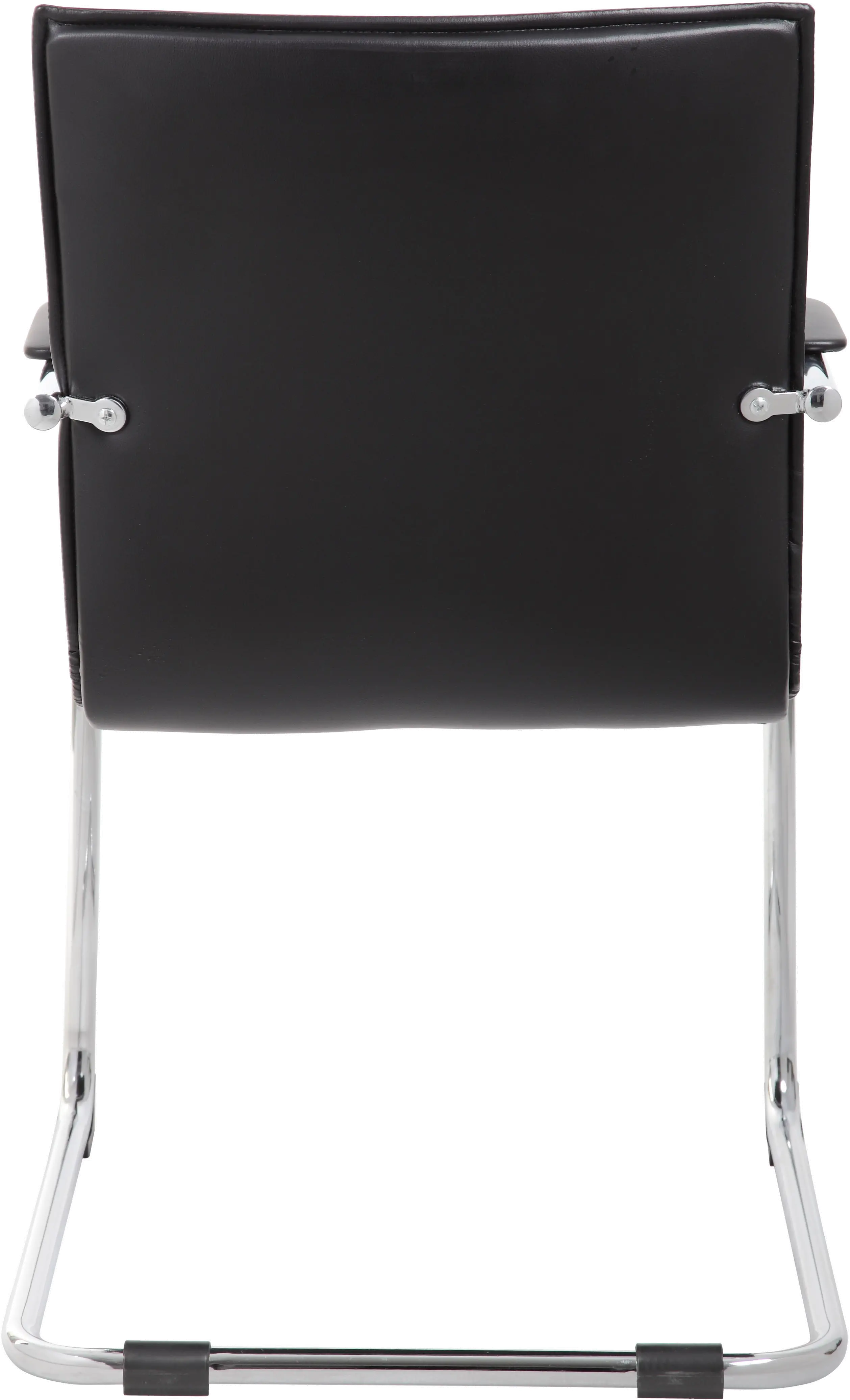 Boss 2 Pack Black Vinyl Side Chairs-5