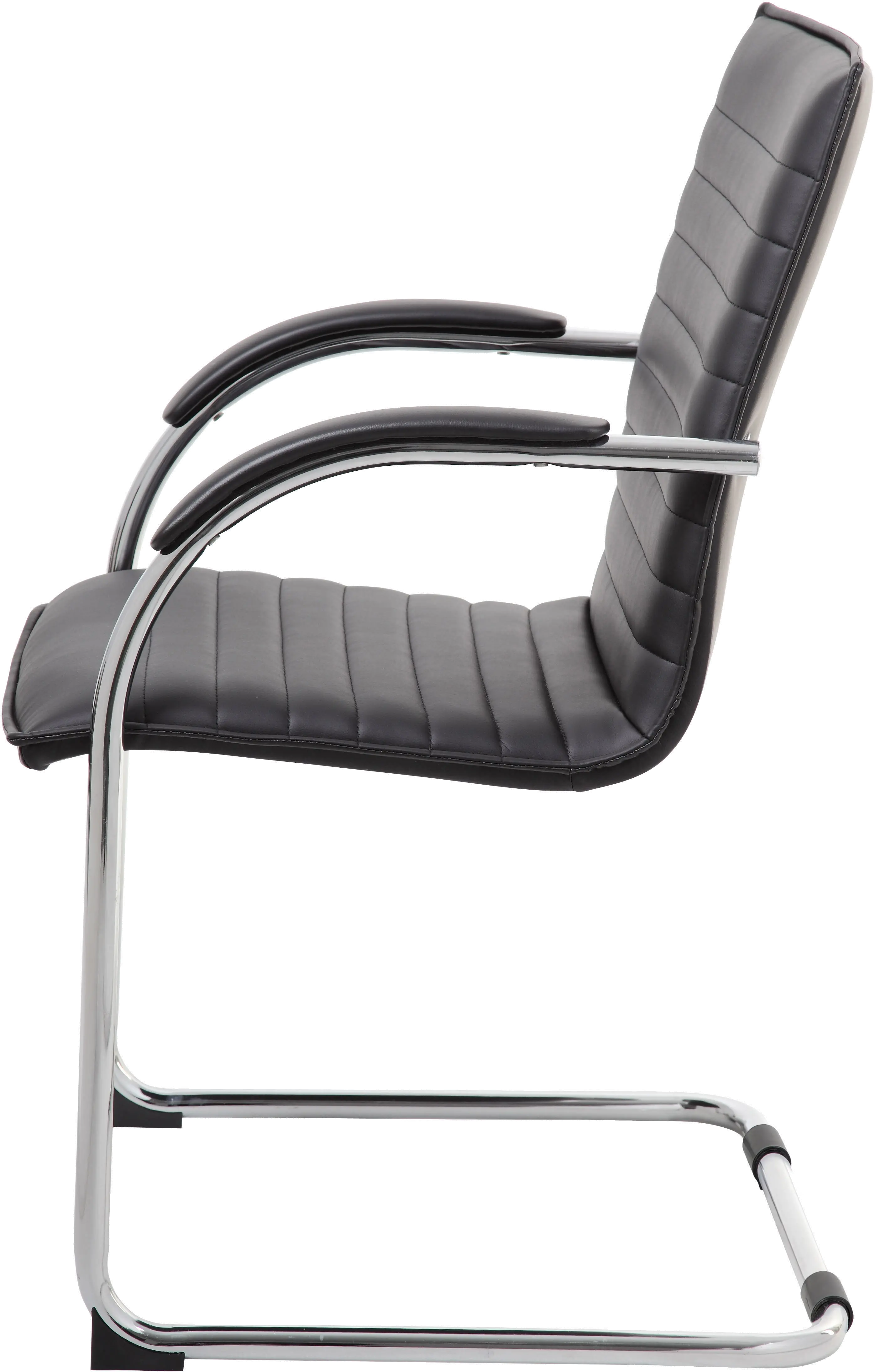 Boss 2 Pack Black Vinyl Side Chairs-6