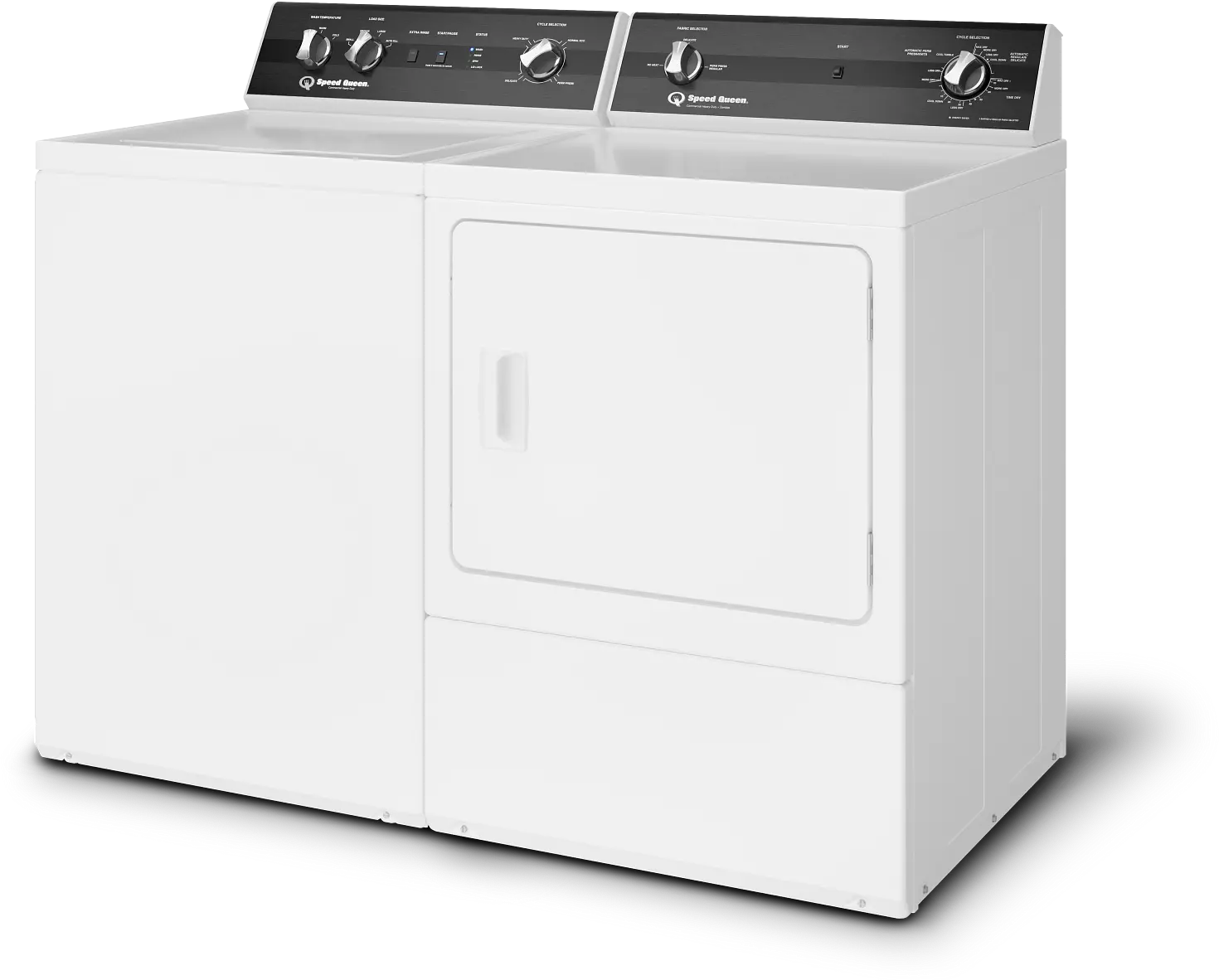 .SPQ-W/W-3003-ELE-PR Speed Queen Electric Washer and Dryer Set - TR3, White-3
