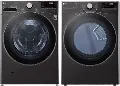 .LG-BST-4000-ELE--PR LG Black Steel Electric Front Load Washer and Electric Dryer Kit - 4000