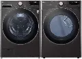 .LG-BST-4000-GAS--PR LG Washer and Gas Dryer Black Stainless Steel - 4000