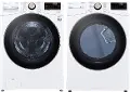 .LG-W/W-4000-ELE--PR LG Laundry Pair with Front Load Washer - 4000W Electric