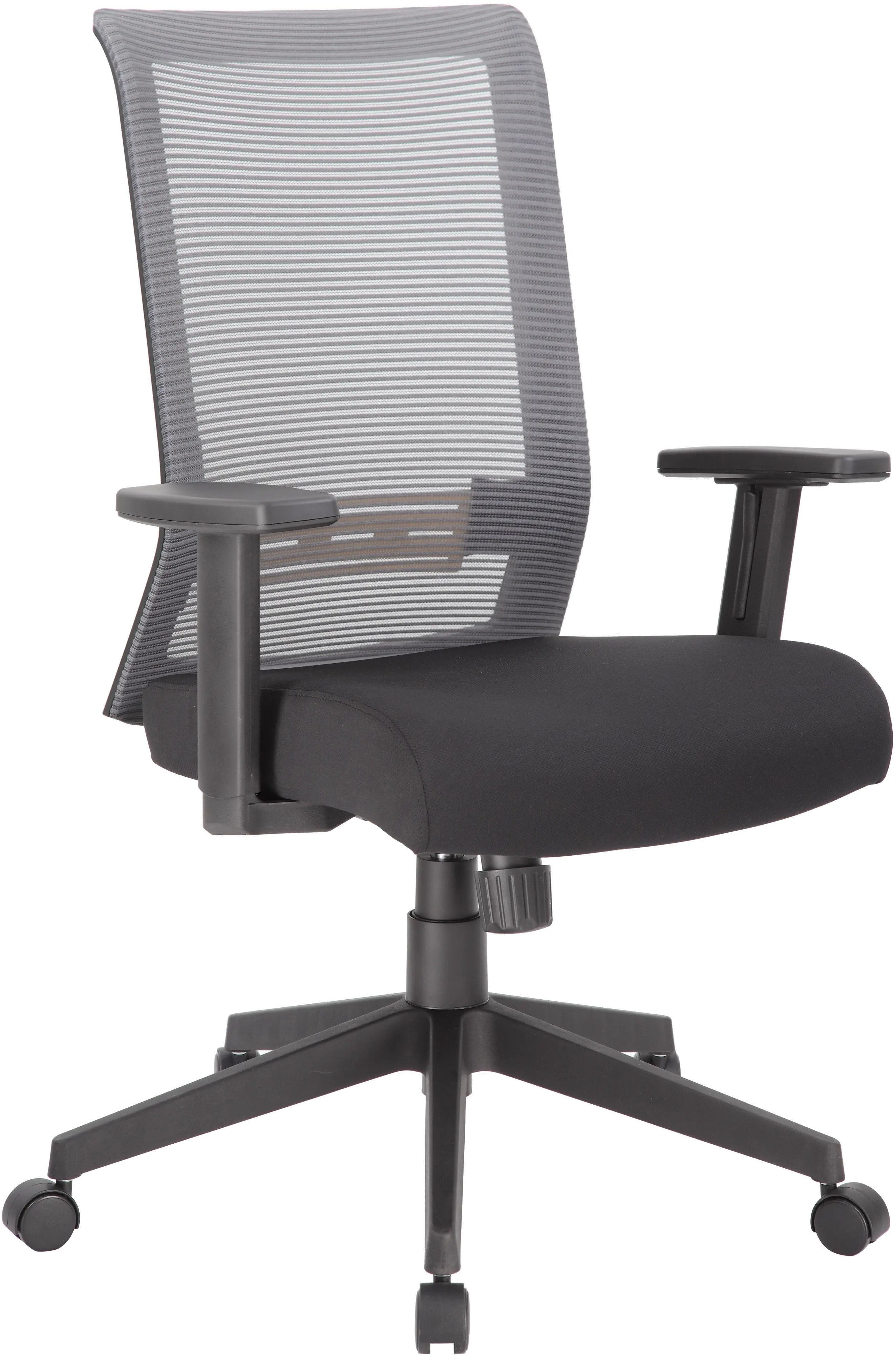Boss Gray And Black Task Office Chair-1