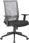 Boss Gray And Black Task Office Chair