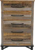 Loft Rustic Pine Chest of Drawers