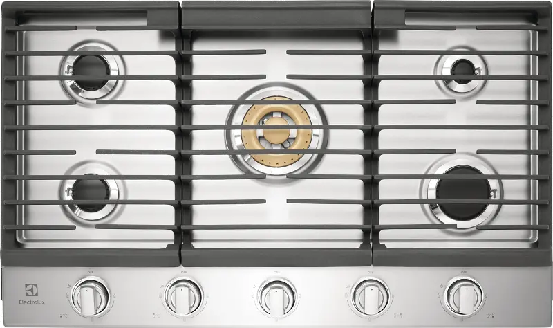 Electrolux 36 Inch Gas Cooktop - Stainless Steel