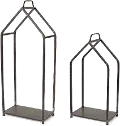 Iron 45 Inch Firewood Rack - Birch
