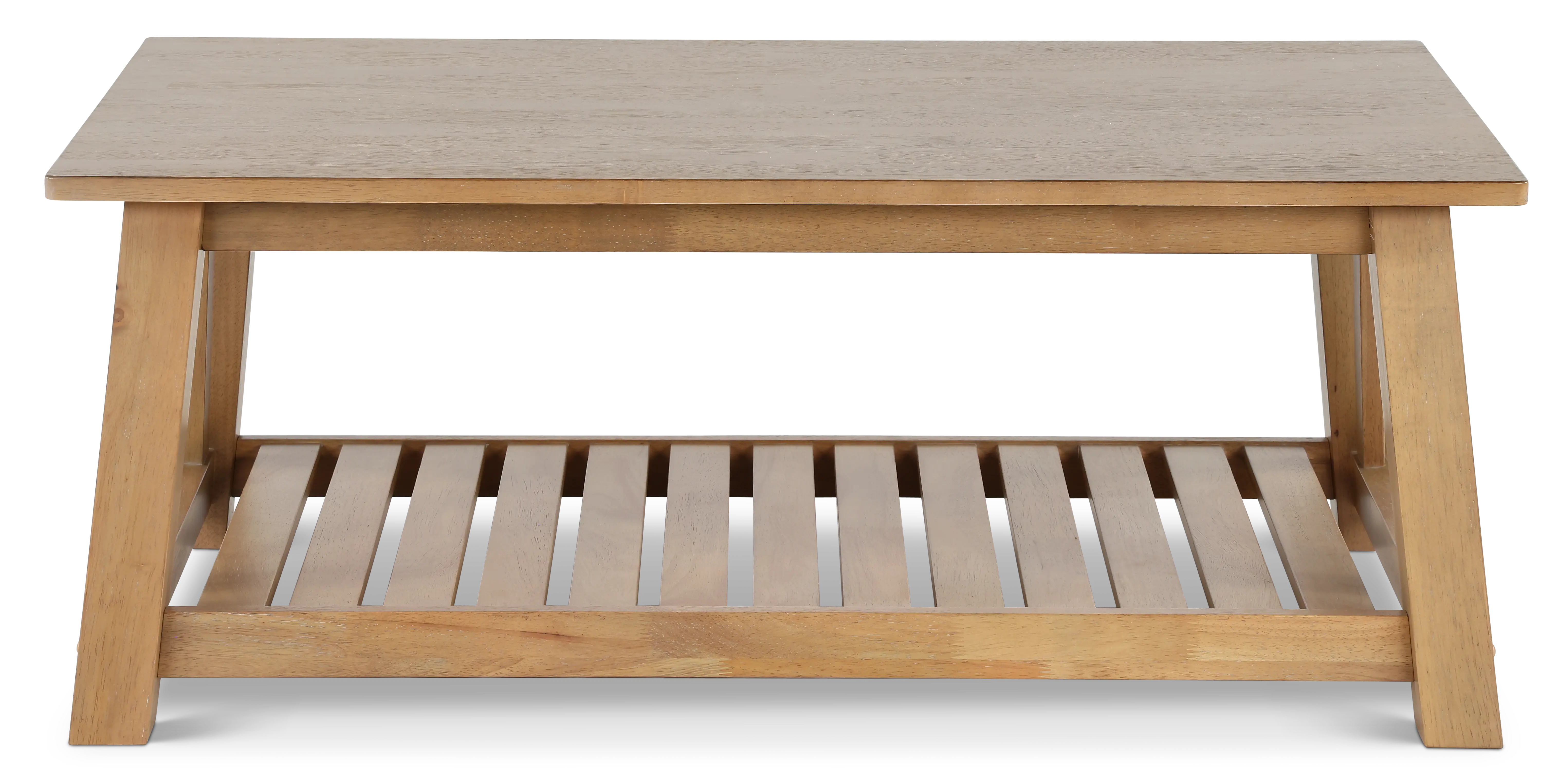 Riverside Burlap Brown Coffee Table-2
