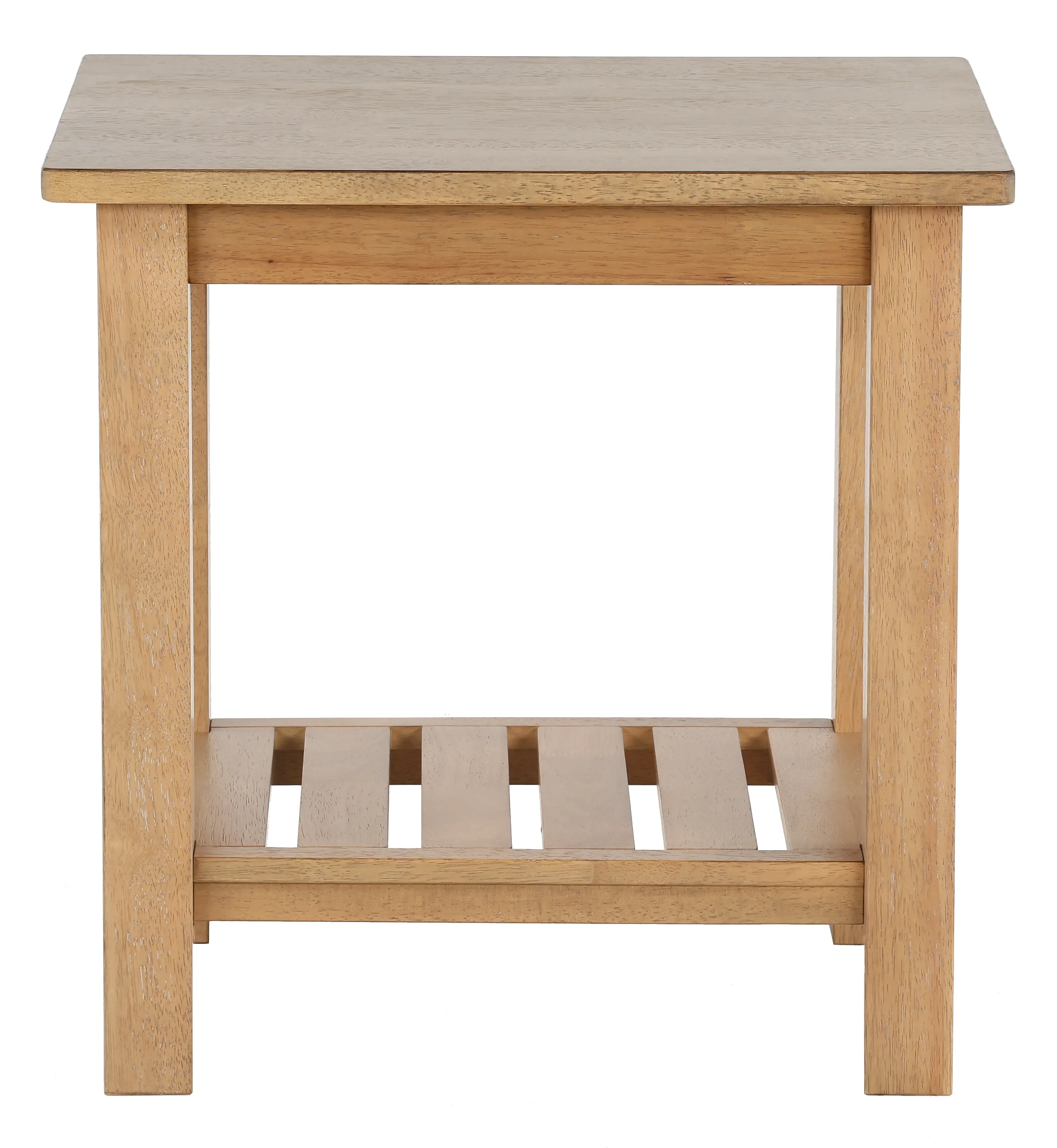 Riverside Burlap Brown End Table-2