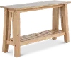 Riverside Burlap Brown Sofa Table