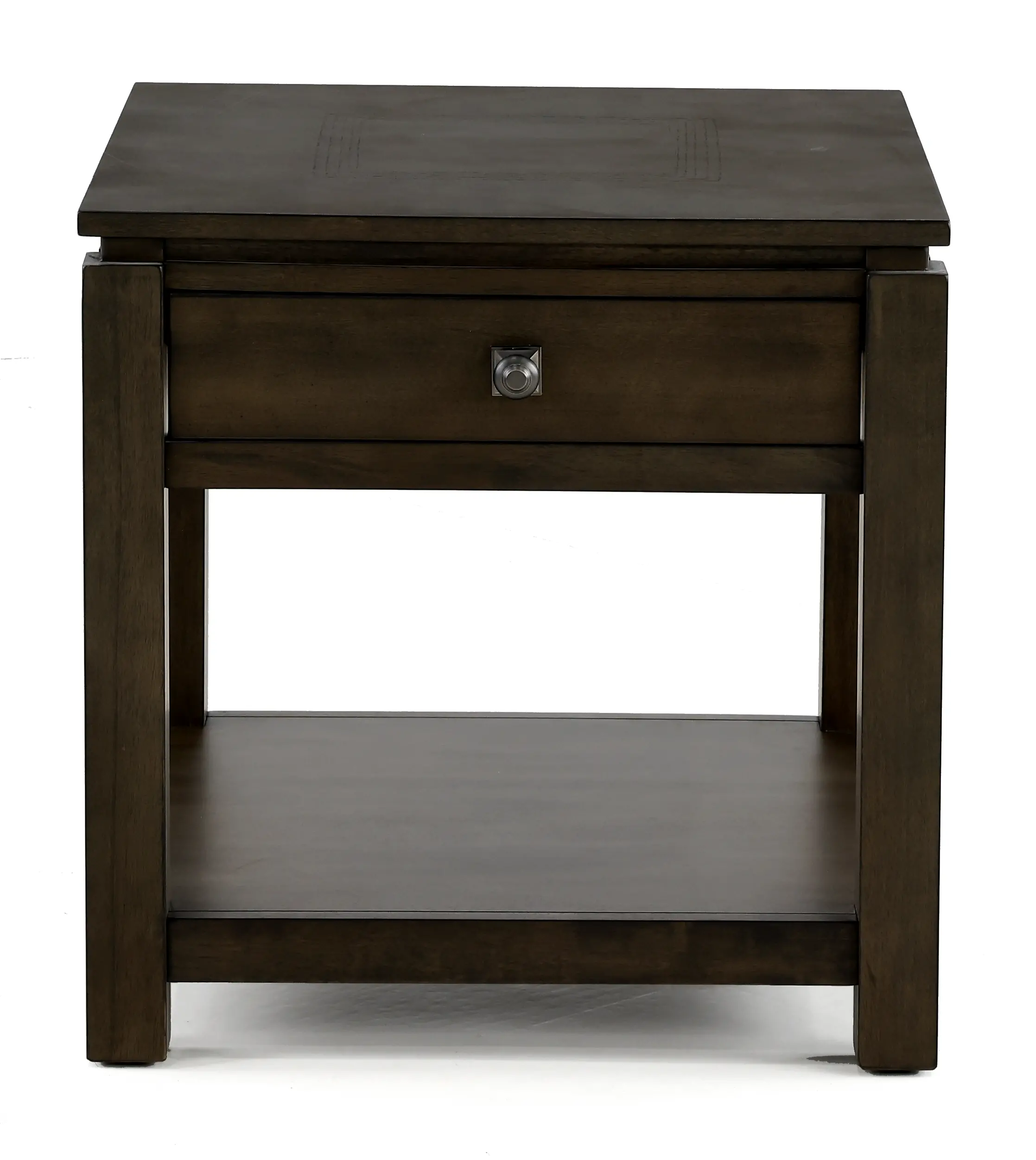 Hartford Brown End Table-1