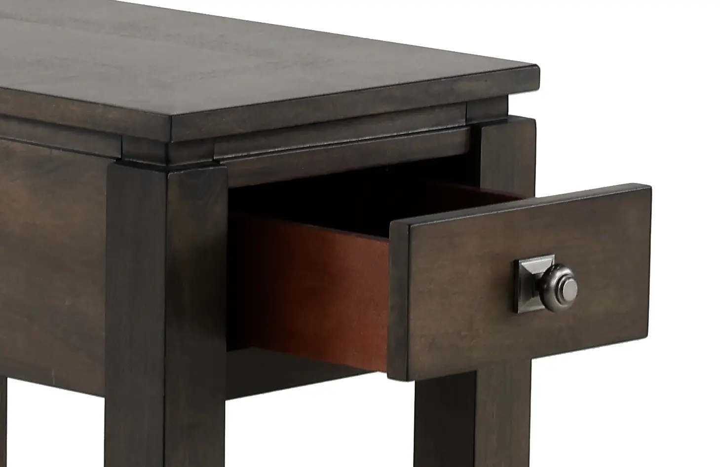 Hartford Brown Side Table-5