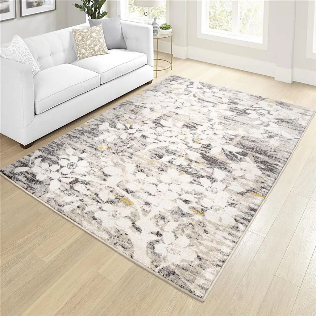 9501/5X8-ASIANGARDEN Studio 5 x 8 Asian Garden Light Gray Area Rug-7