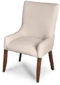 Spectrum Cream Upholstered Dining Room Armchair