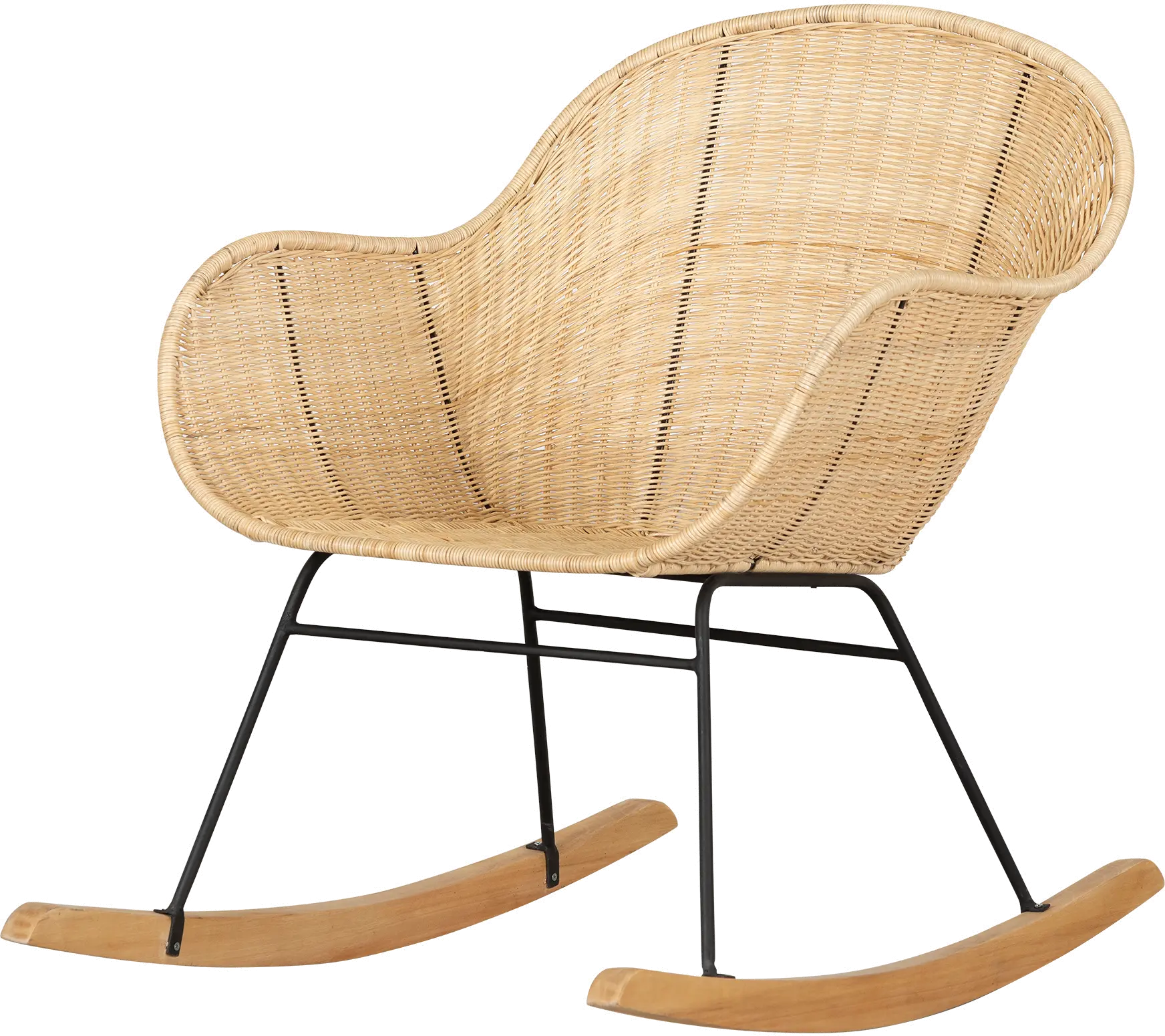 100430 Balka Rattan Rocking Chair - South Shore-1