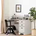 13379 Versa Winter Oak Computer Desk - South Shore