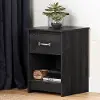 12985 Tassio Gray Oak 1-Drawer Nightstand - South Shore