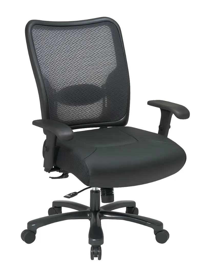 Air Gird Black Big and Tall Office Chair