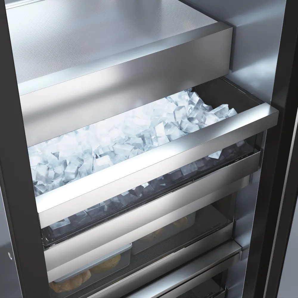 LG Signature Kitchen Suite 13.9 cu ft Integrated Column Freezer - Stainless Steel-5