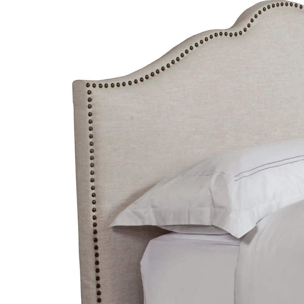 Aster Natural Queen Upholstered Bed-2