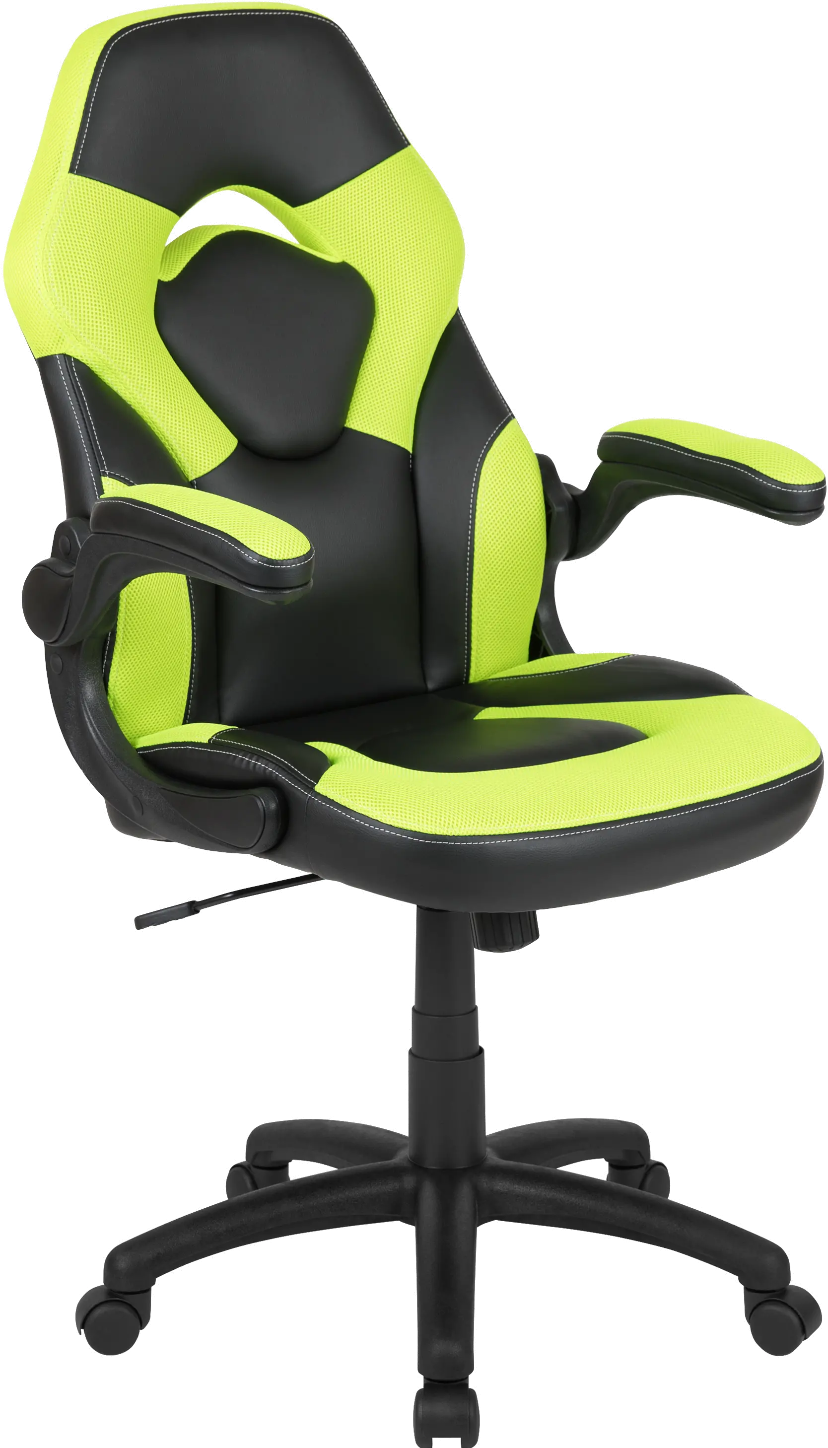 X10 Green and Black Gaming Swivel Chair-1