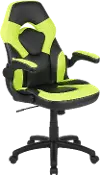 X10 Green and Black Gaming Swivel Chair
