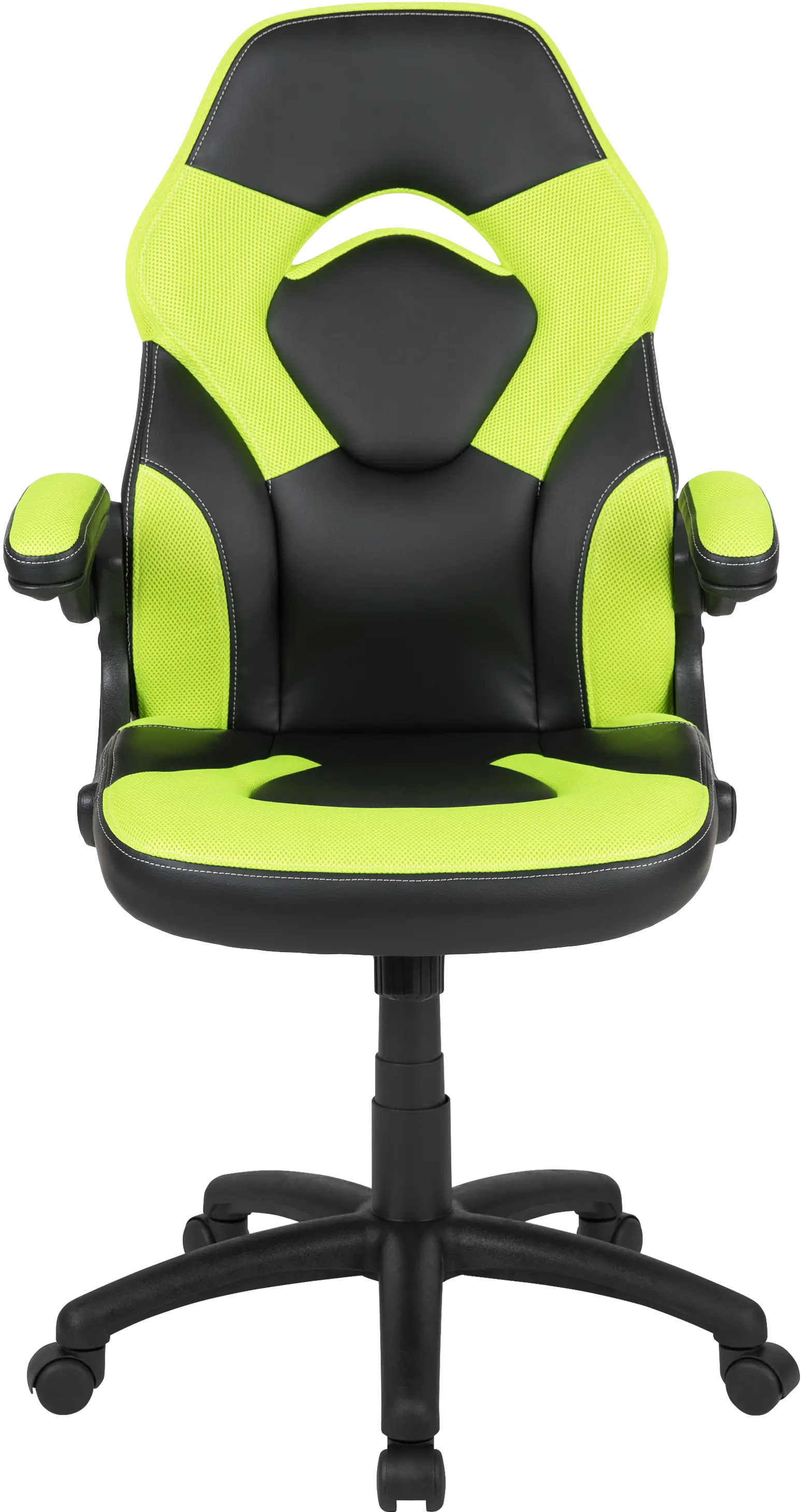 X10 Green and Black Gaming Swivel Chair-4
