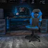 X10 Blue and Black Gaming Swivel Chair