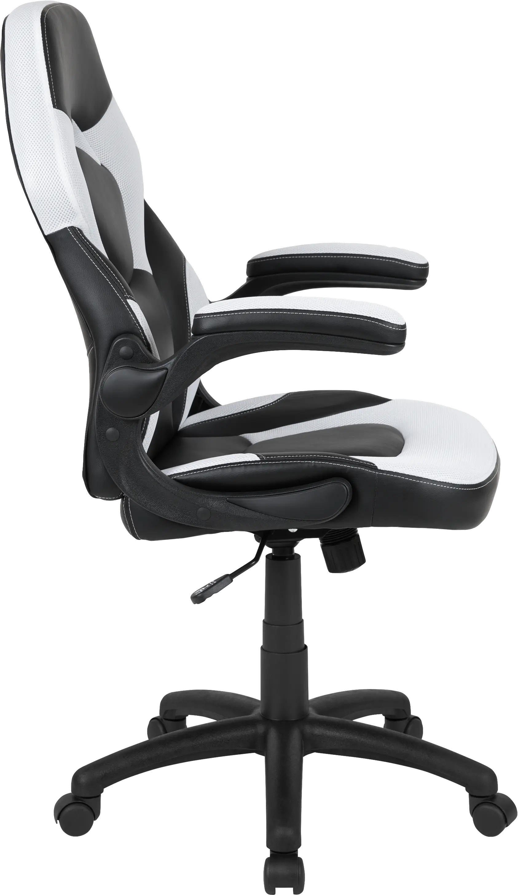 X10 White and Black Gaming Swivel Chair-5