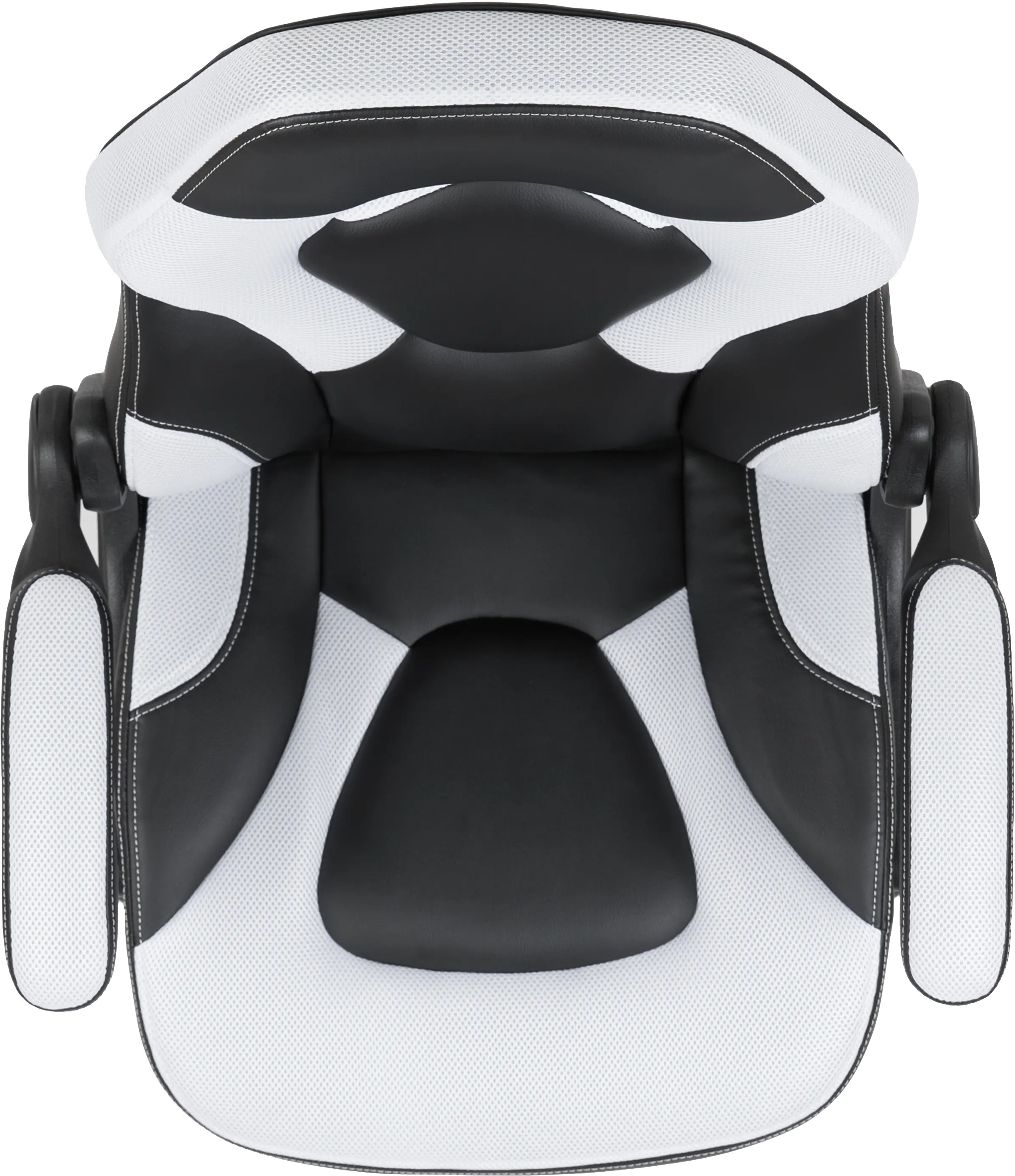 X10 White and Black Gaming Swivel Chair-7