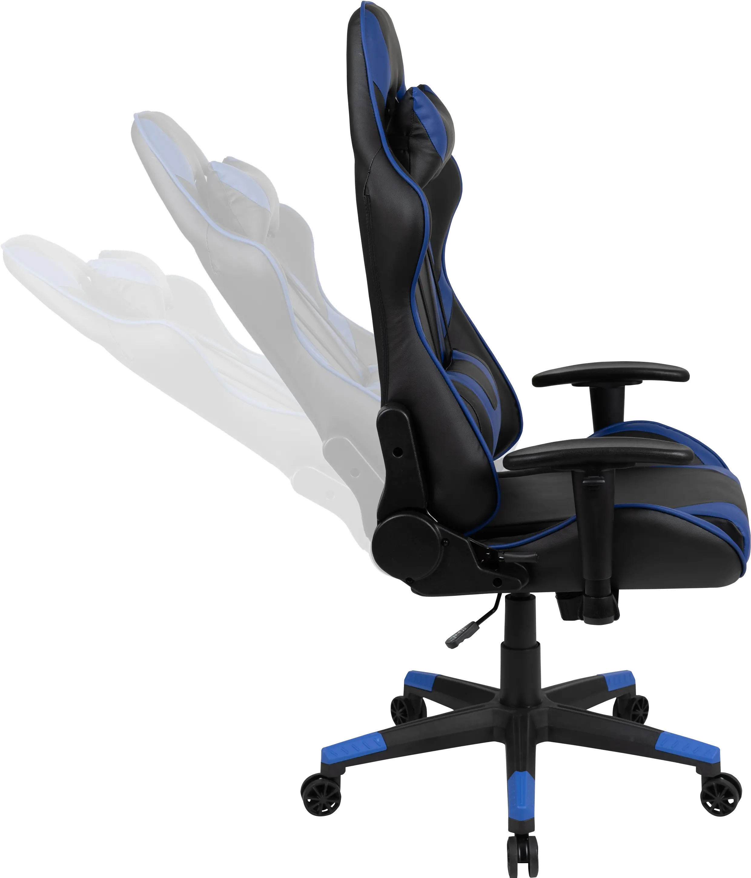 X20 Blue and Black Gaming Swivel Chair-7