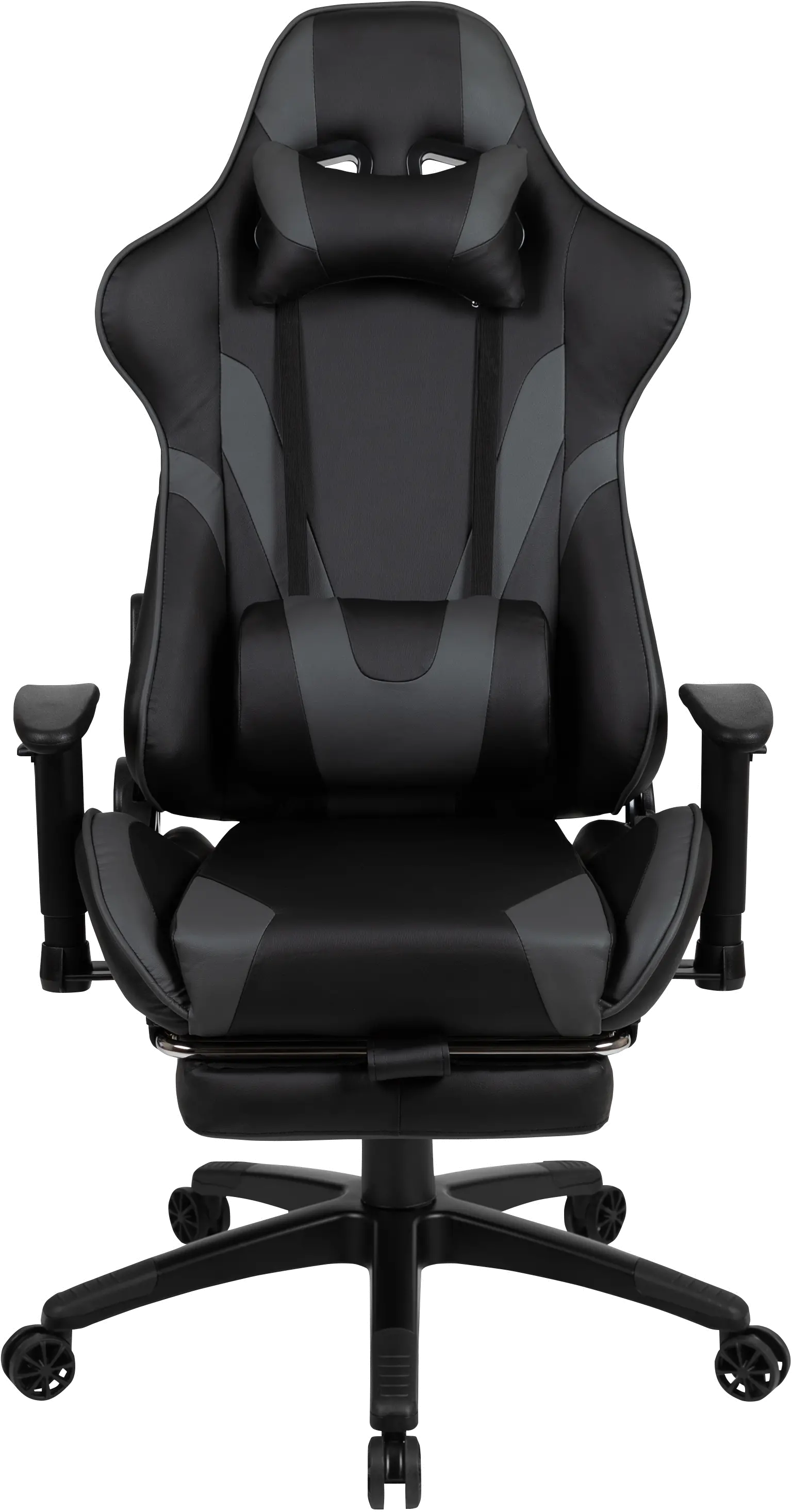 X30 Gray and Black Gaming Swivel Chair-1