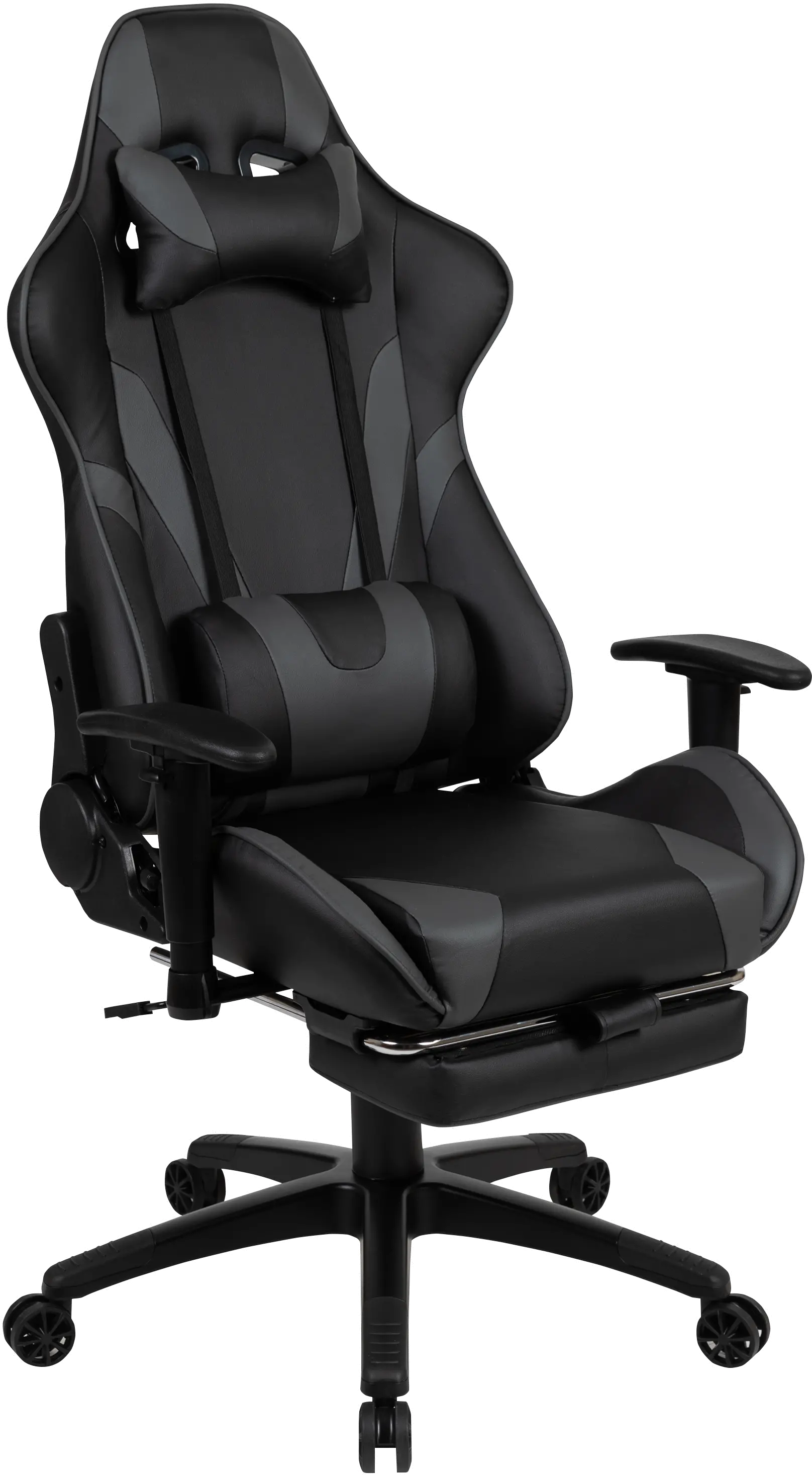 X30 Gray and Black Gaming Swivel Chair-4