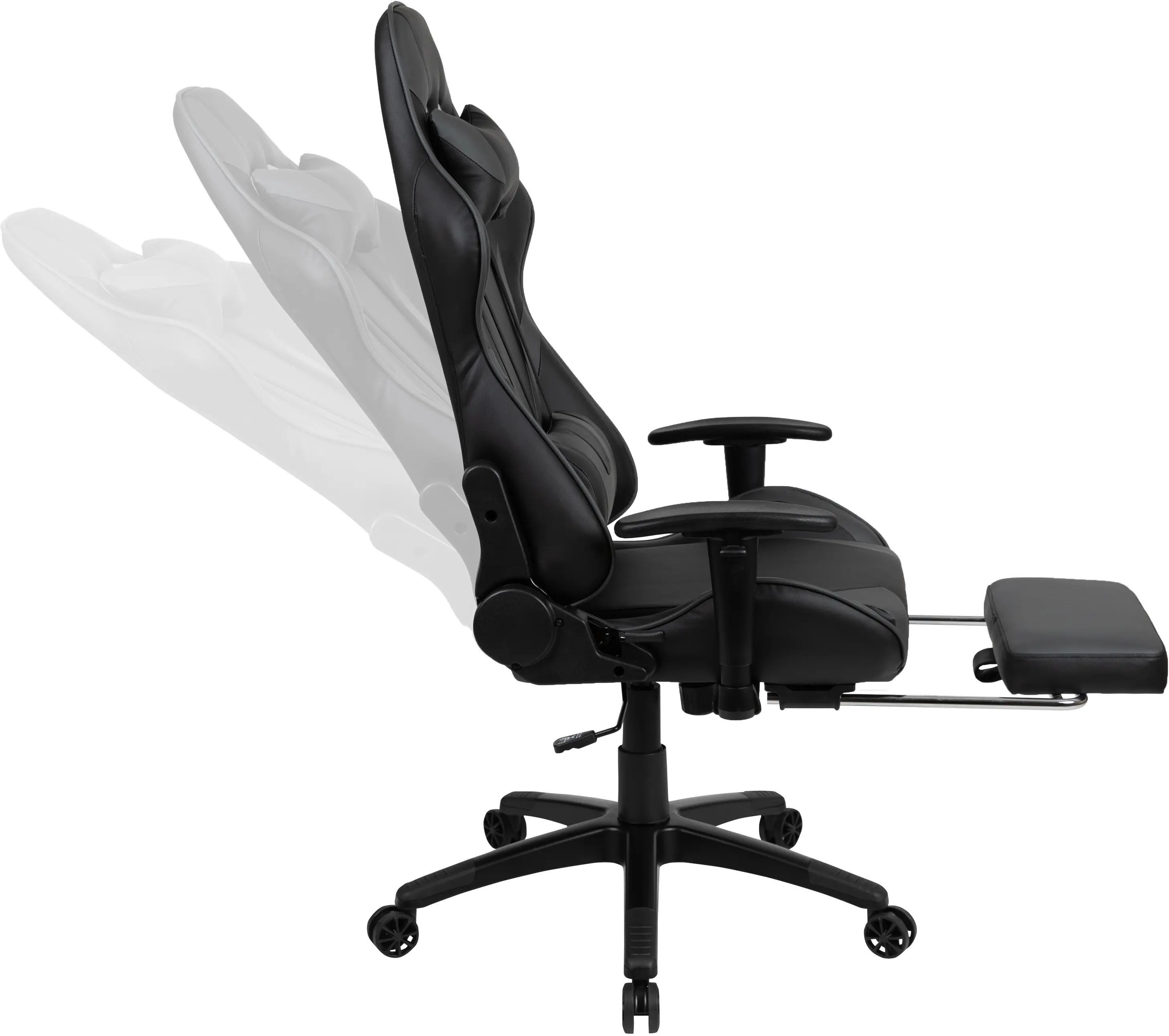 X30 Gray and Black Gaming Swivel Chair-7