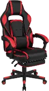 Red and Black Gaming Swivel Chair - X40