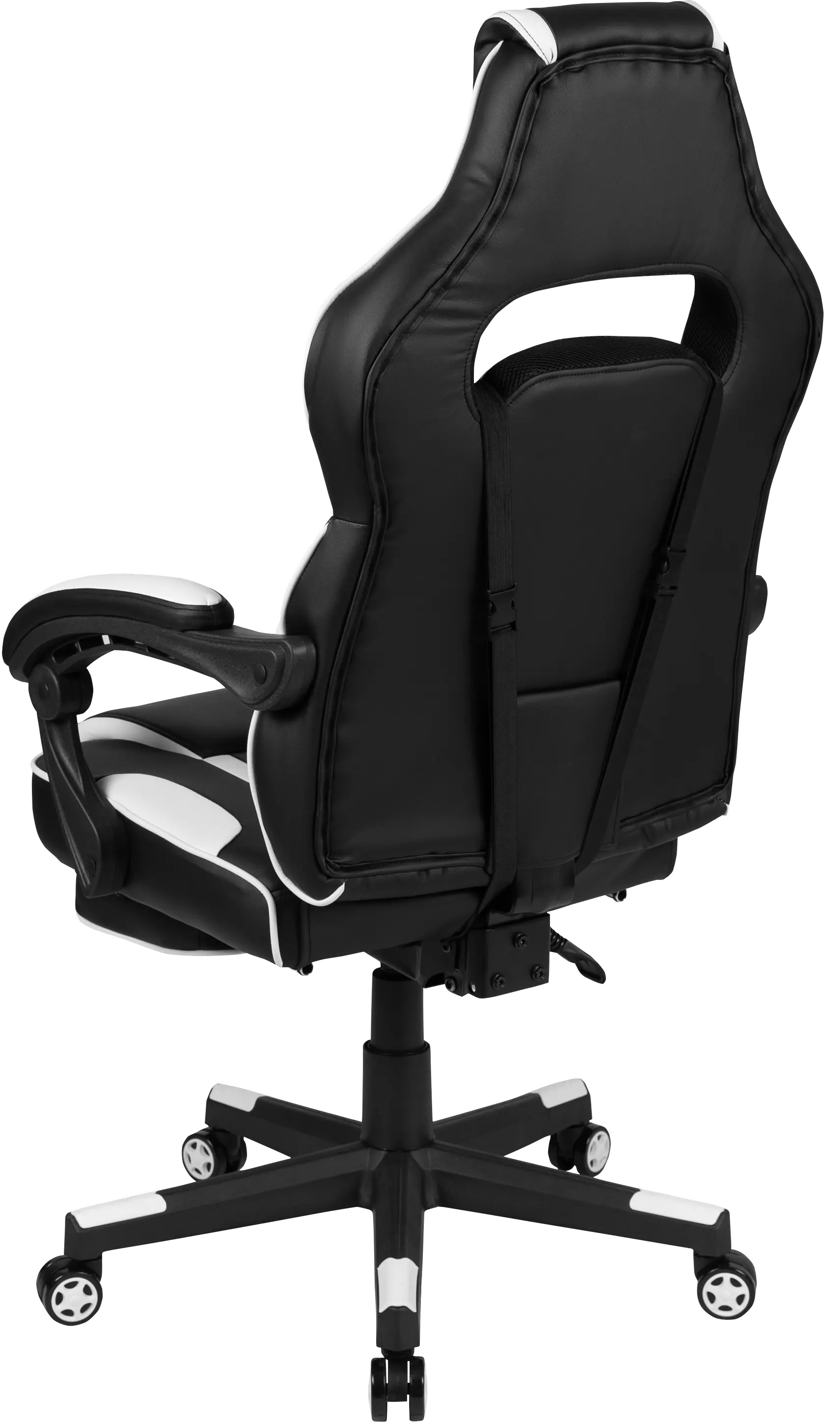 White and Black Gaming Swivel Chair - X40-7