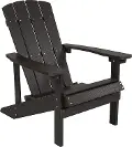 Black Adirondack Chair