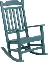 All-Weather Green Rocking Chair