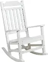 All-Weather White Rocking Chair