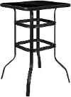 Wren Black Bar Height Patio Table