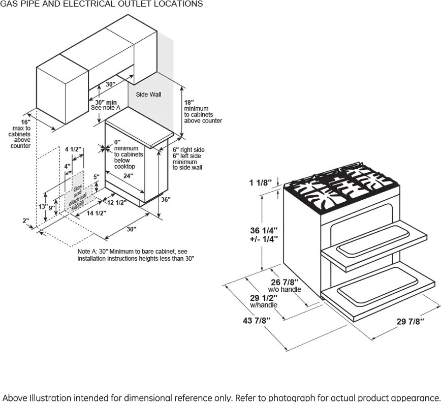 PGS960YPFS GE Profile 6.7 cu ft Double Oven Gas Range - Stainless Steel-10