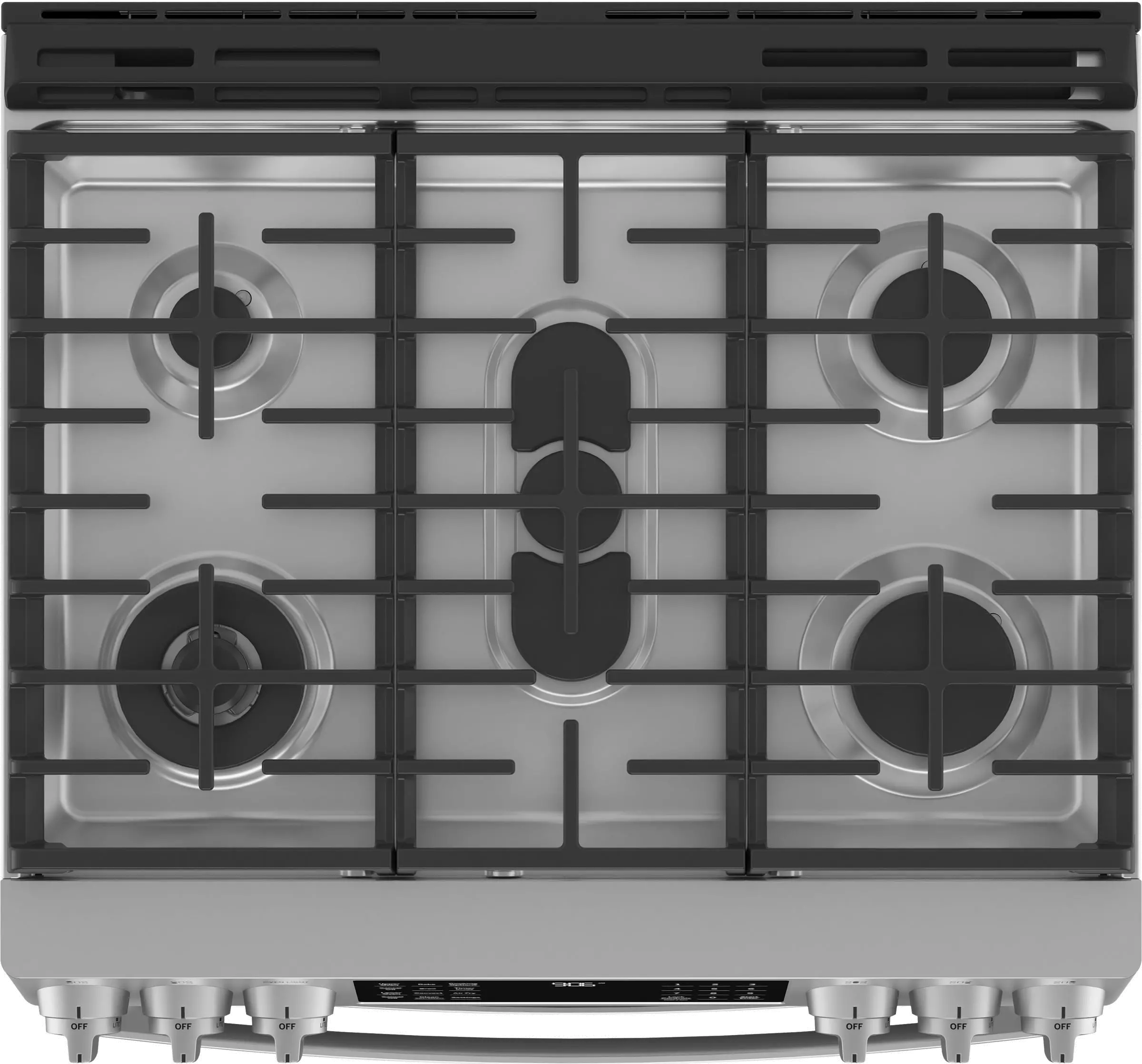 PGS960YPFS GE Profile 6.7 cu ft Double Oven Gas Range - Stainless Steel-6
