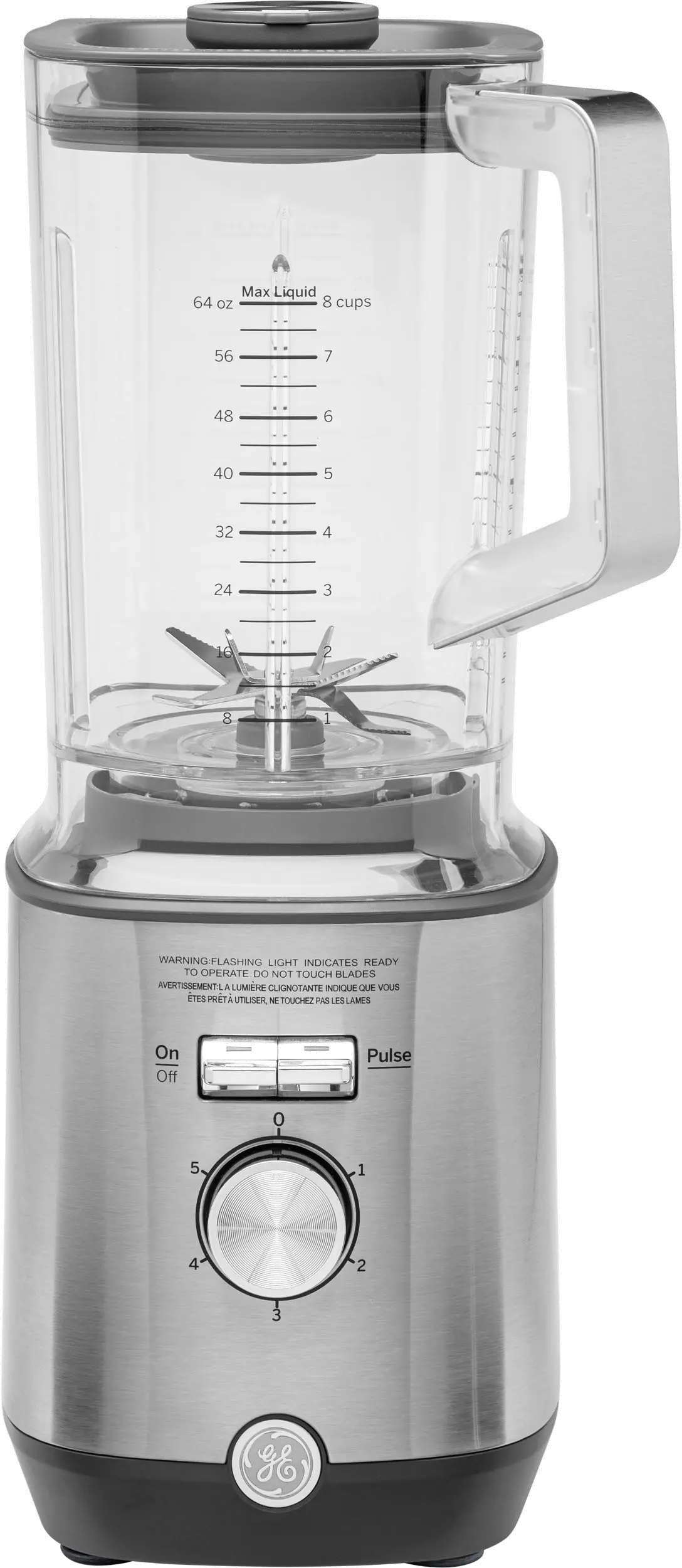 G8BCAASSPSS GE 64oz Blender - Stainless Steel-4