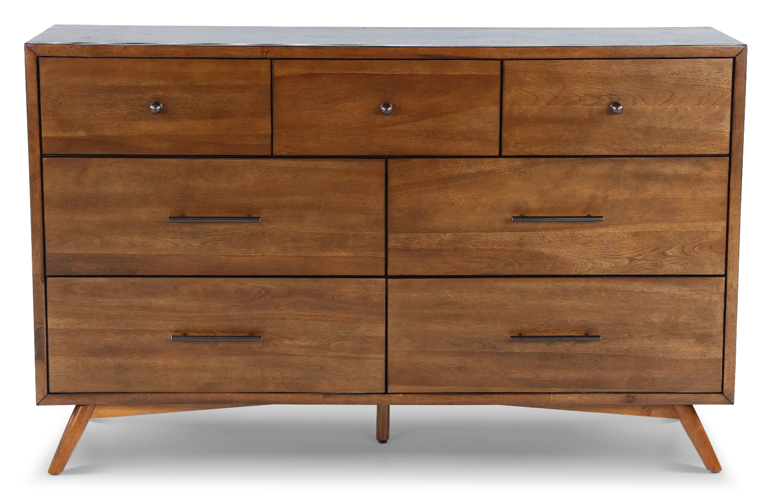 Robin Mid-Century Modern Brown Dresser-1