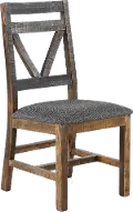 Loft Rustic Pine Dining Chair