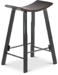 Newport Dark Brown Counter Height Stool